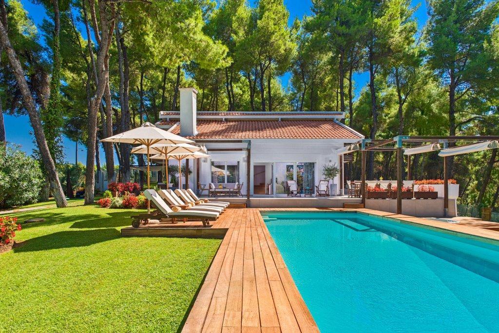 The White Villa At Sani Sani  Dış mekan fotoğraf