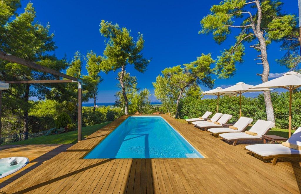 The White Villa At Sani Sani  Dış mekan fotoğraf