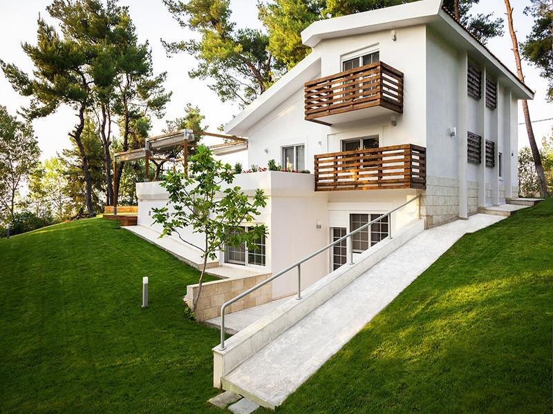The White Villa At Sani Sani  Dış mekan fotoğraf