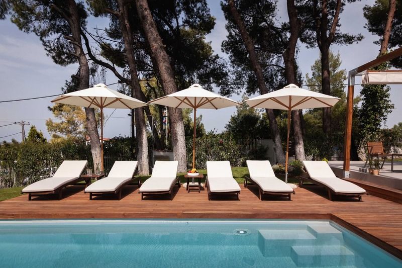 The White Villa At Sani Sani  Dış mekan fotoğraf
