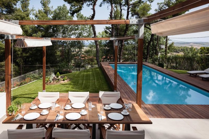 The White Villa At Sani Sani  Dış mekan fotoğraf