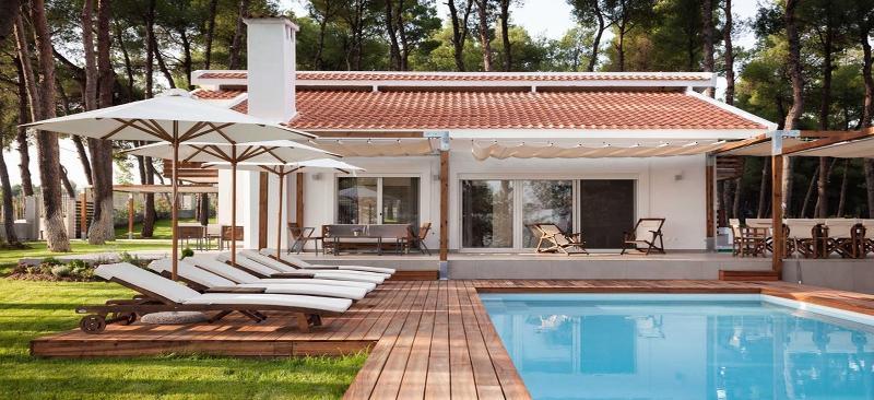 The White Villa At Sani Sani  Dış mekan fotoğraf